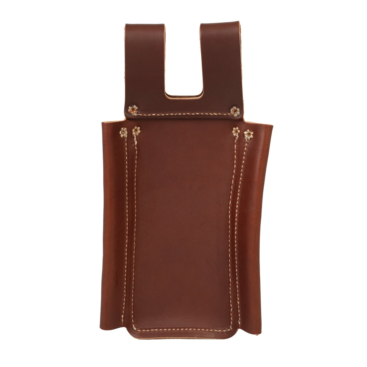 Wedge Pouch, Brown, back