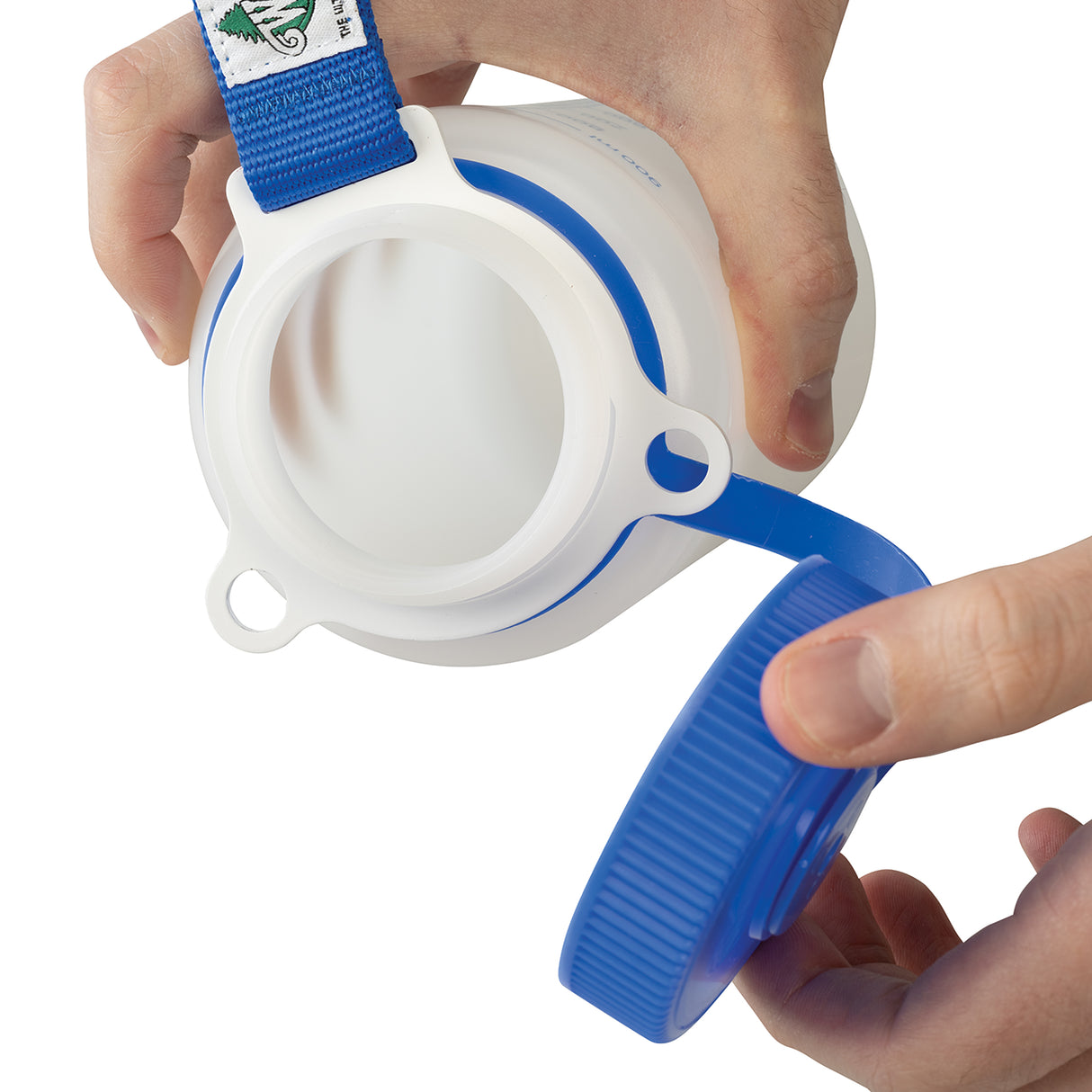 Aluminum Bottle Holder, open