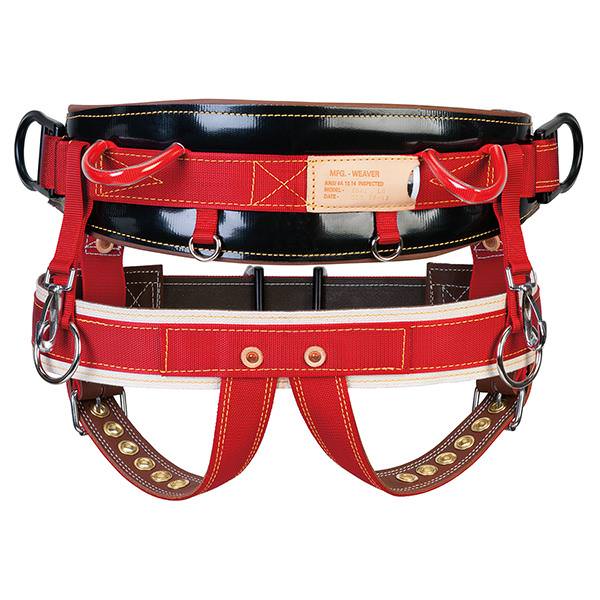 WLC-360 Saddle, Two Floating Dee with 2" Nylon Leg Straps