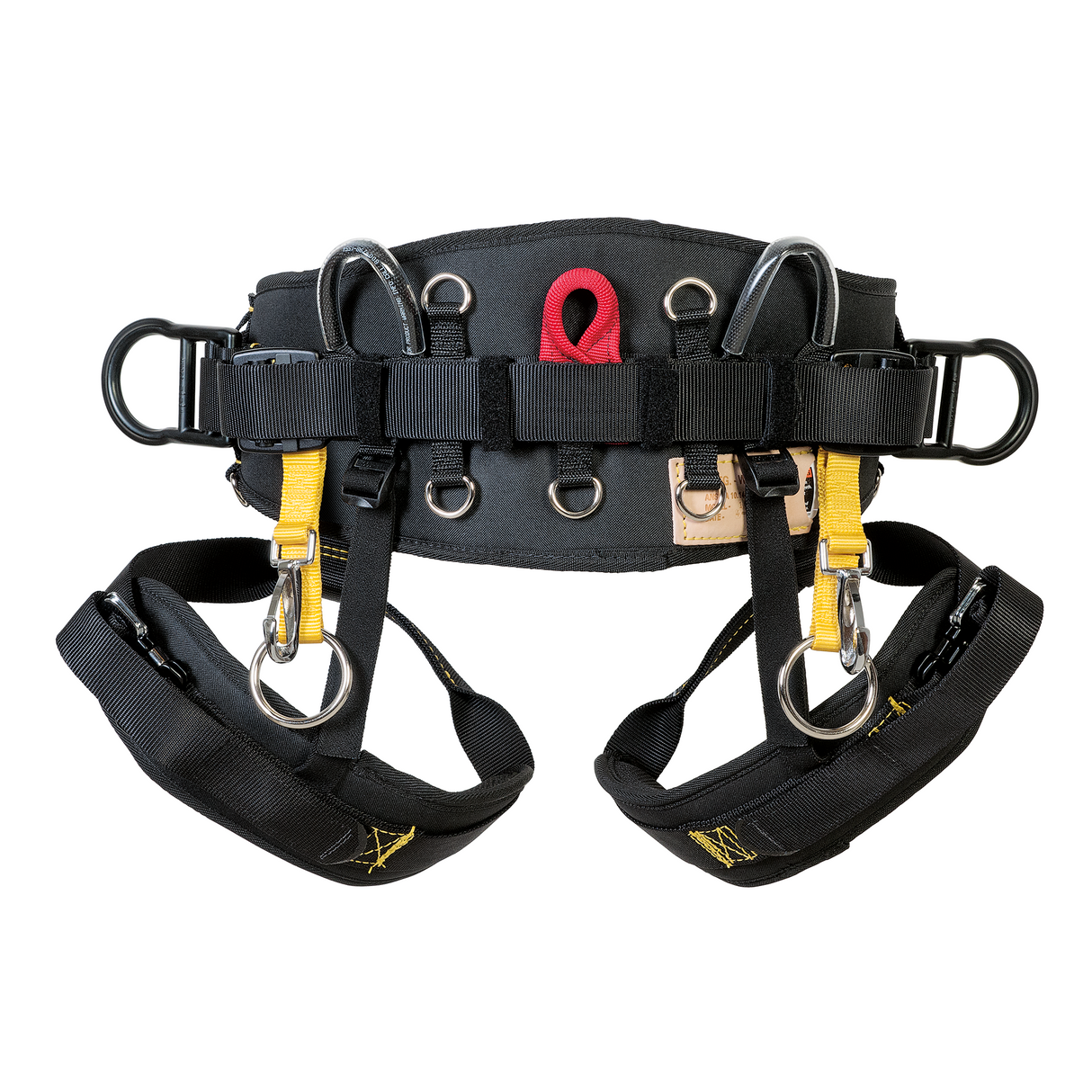 Cougar Saddle with Leg Straps featuring Memory Foam Pads, Old Style, Back