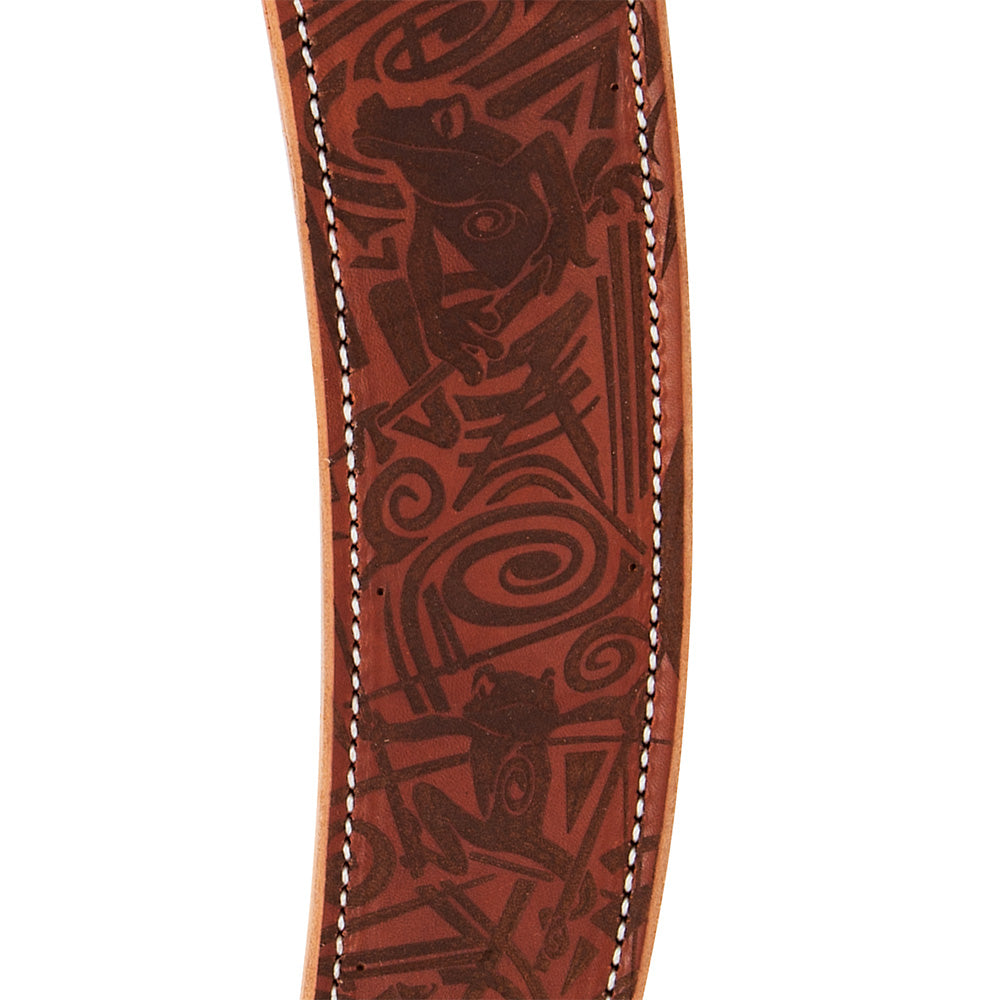 Laser-Engraved #14 Belt Saw Scabbard, Tree Frog