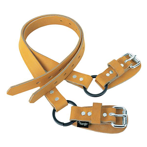 Split Ring Lower Climber Straps, 26" Leather