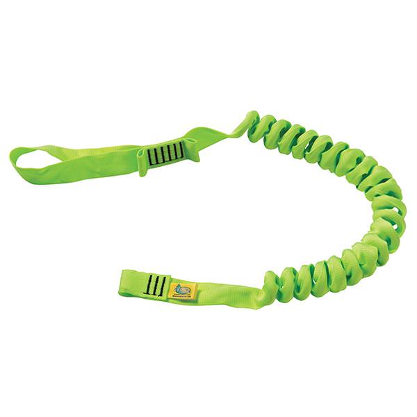 Coil Chainsaw Lanyard, Green