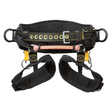 Cougar Saddle with Leg Straps featuring Memory Foam Pads, Old Style, Front
