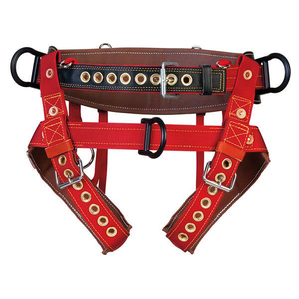 IN THE ATTIC バックルコート #イーレウ WLC-530, One Floating Dee, with Padded Nylon Leg Straps - Weaver