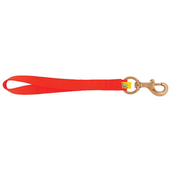 Chainsaw Strap with Snap, Blaze Orange - Weaver Arborist