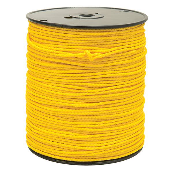 Yellow Poly Rope, 1/8"
