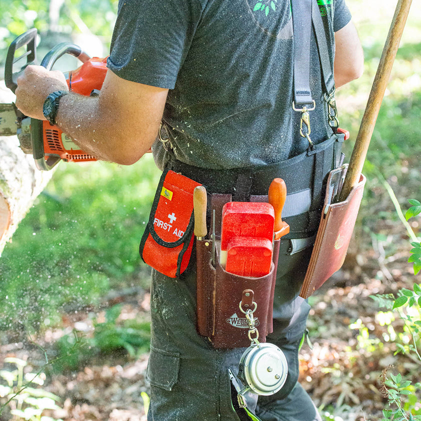 Logging Strap Logging Belt & Suspenders - Weaver Arborist