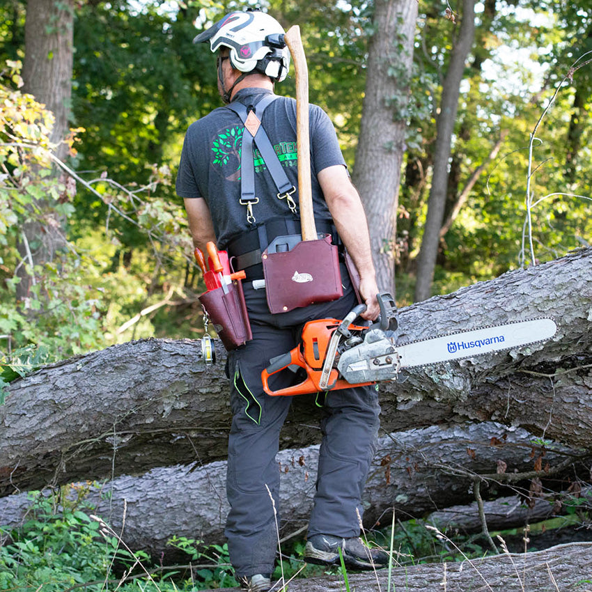 Logging Belt & Suspenders